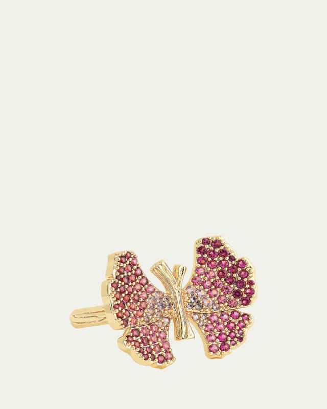 Butterfly Pave Ring